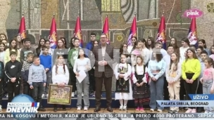 Vučić primio decu sa Kosova 